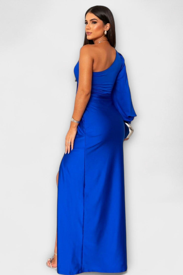 Viola | Maxikleid mit Fallfalten
