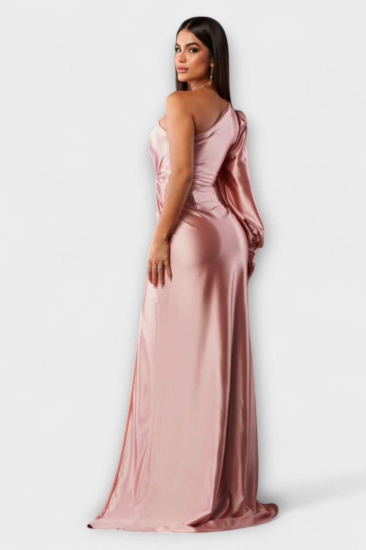 Viola | Maxikleid mit Fallfalten
