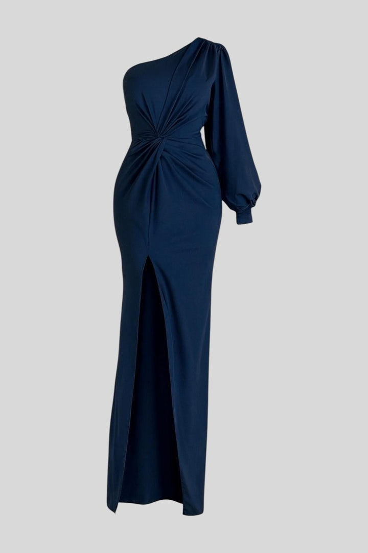 Viola | Maxikleid mit Fallfalten