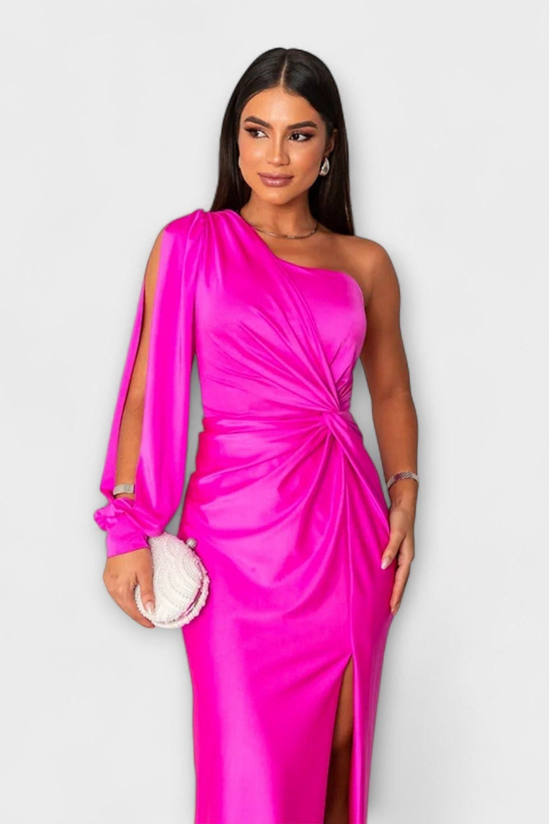 Viola | Maxikleid mit Fallfalten