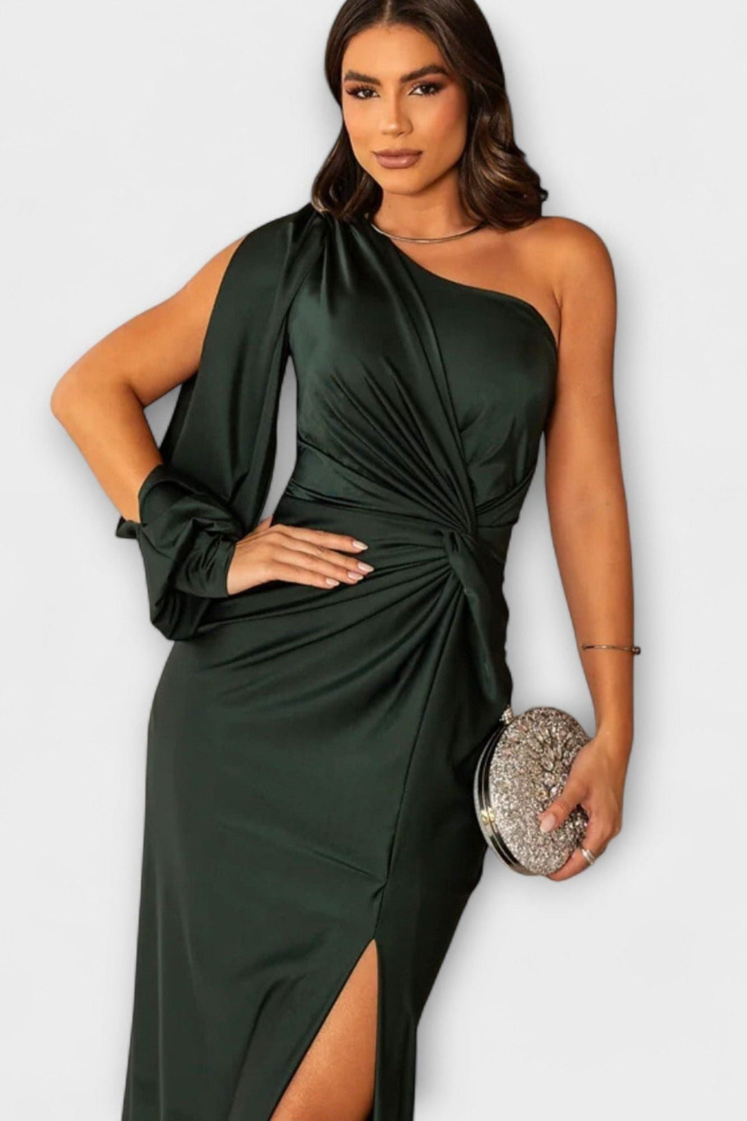 Viola | Maxikleid mit Fallfalten