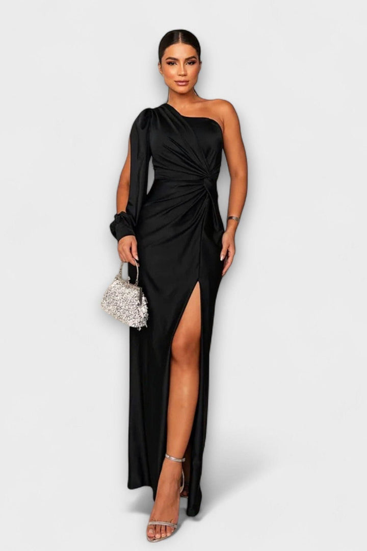 Viola | Maxikleid mit Fallfalten