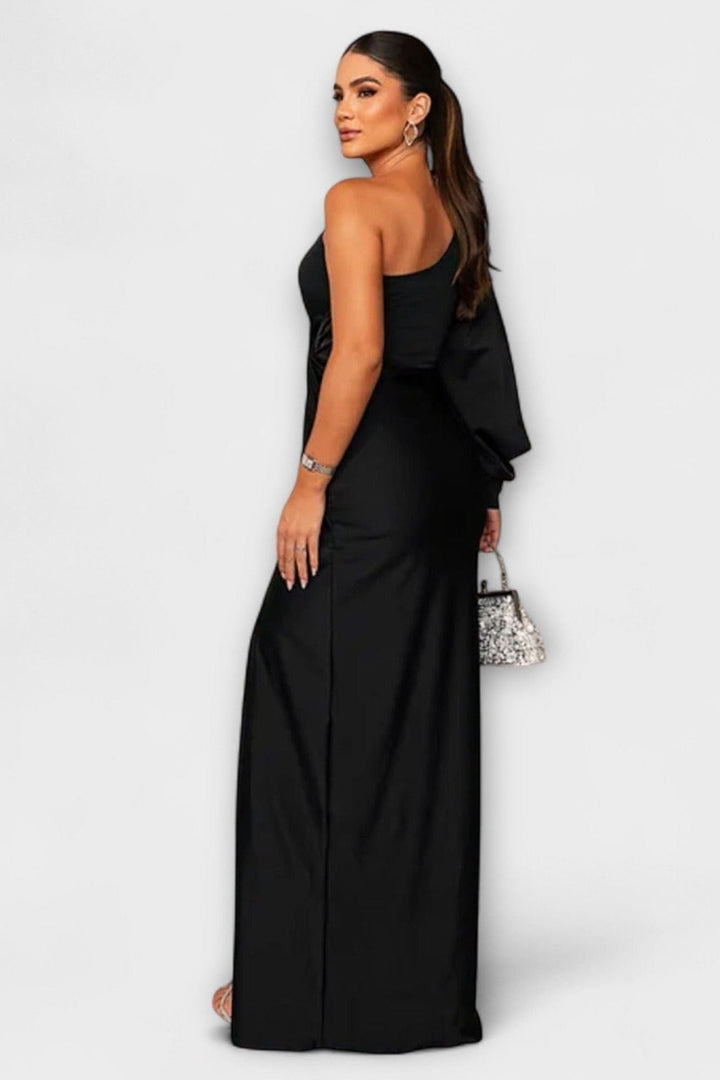 Viola | Maxikleid mit Fallfalten