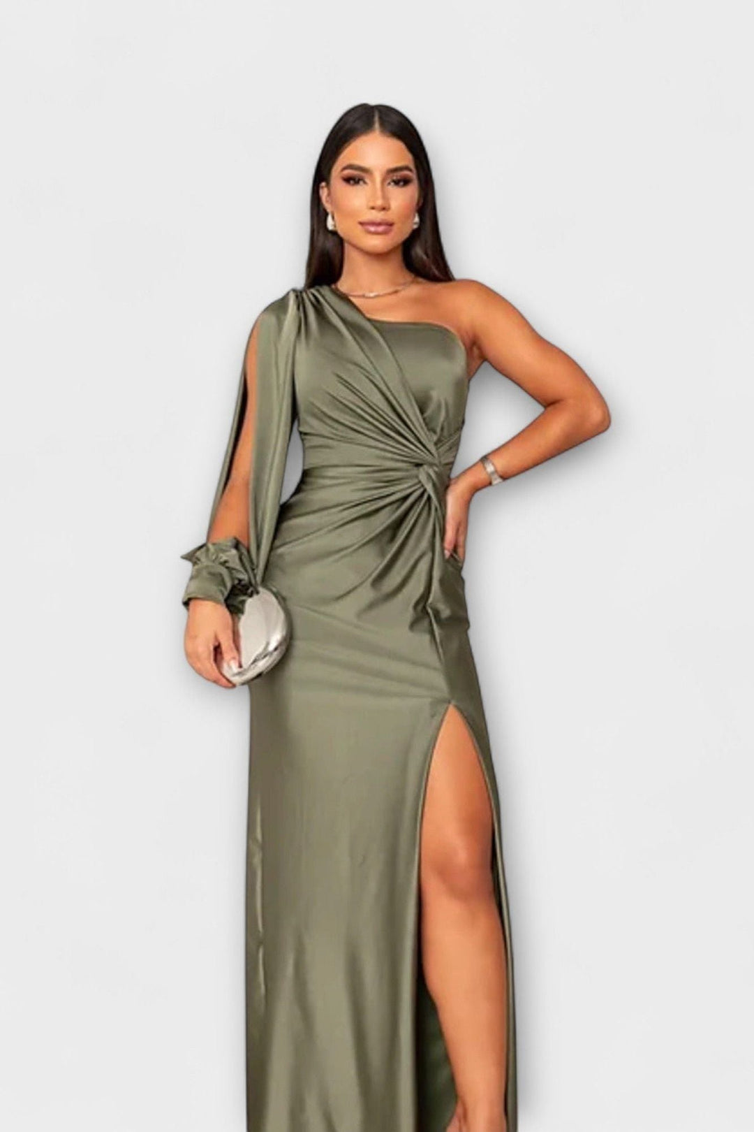 Viola | Maxikleid mit Fallfalten