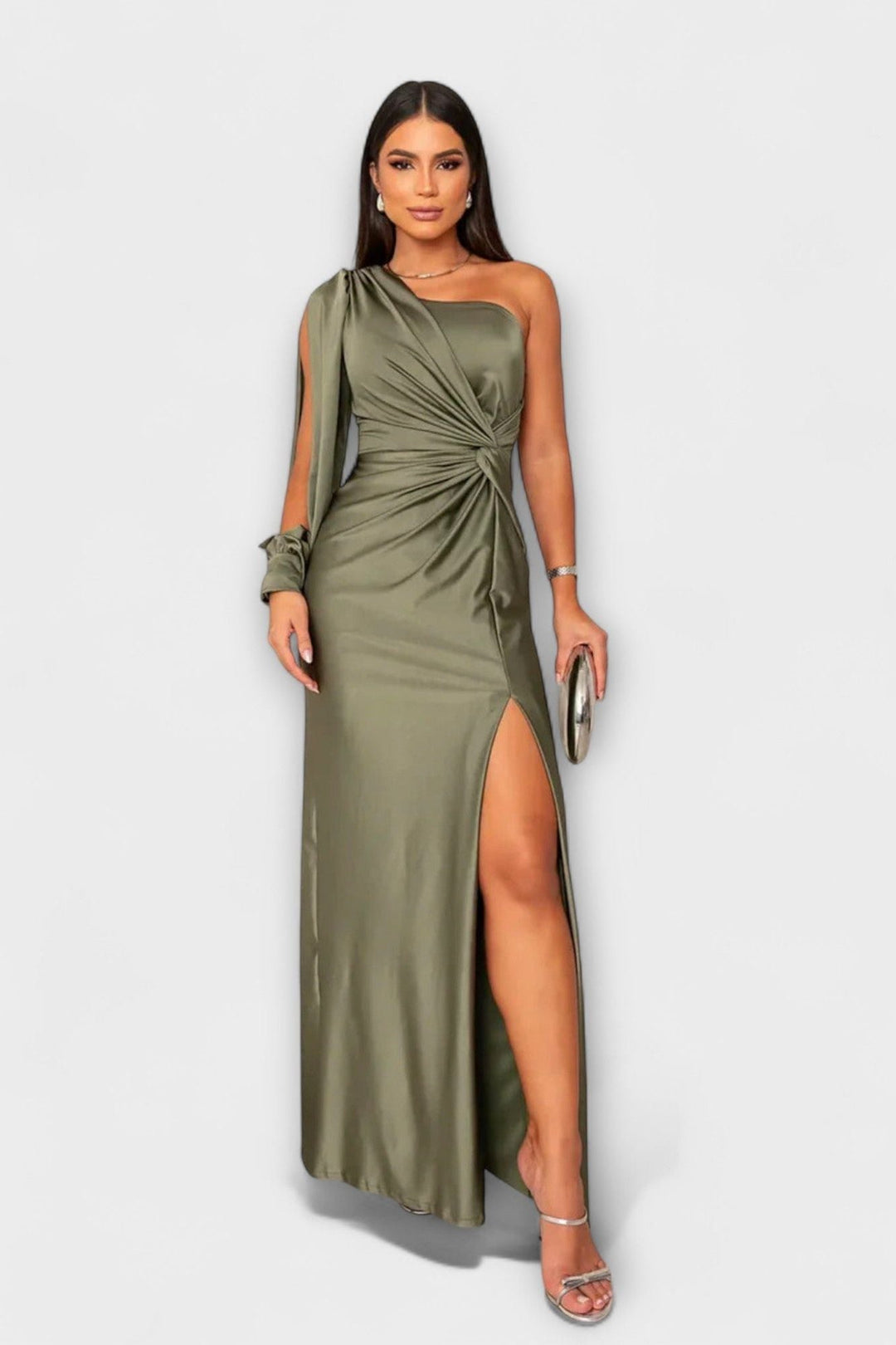 Viola | Maxikleid mit Fallfalten