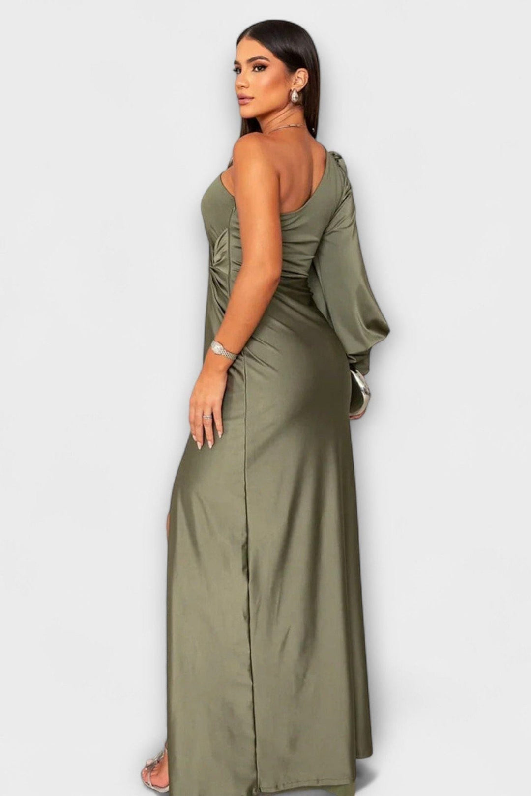 Viola | Maxikleid mit Fallfalten