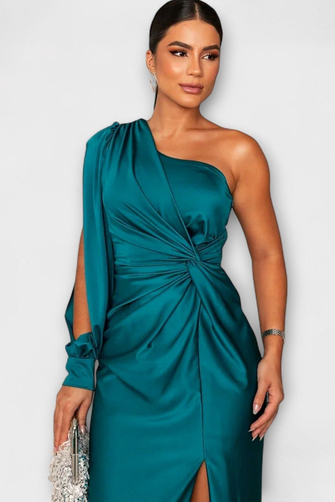 Viola | Maxikleid mit Fallfalten