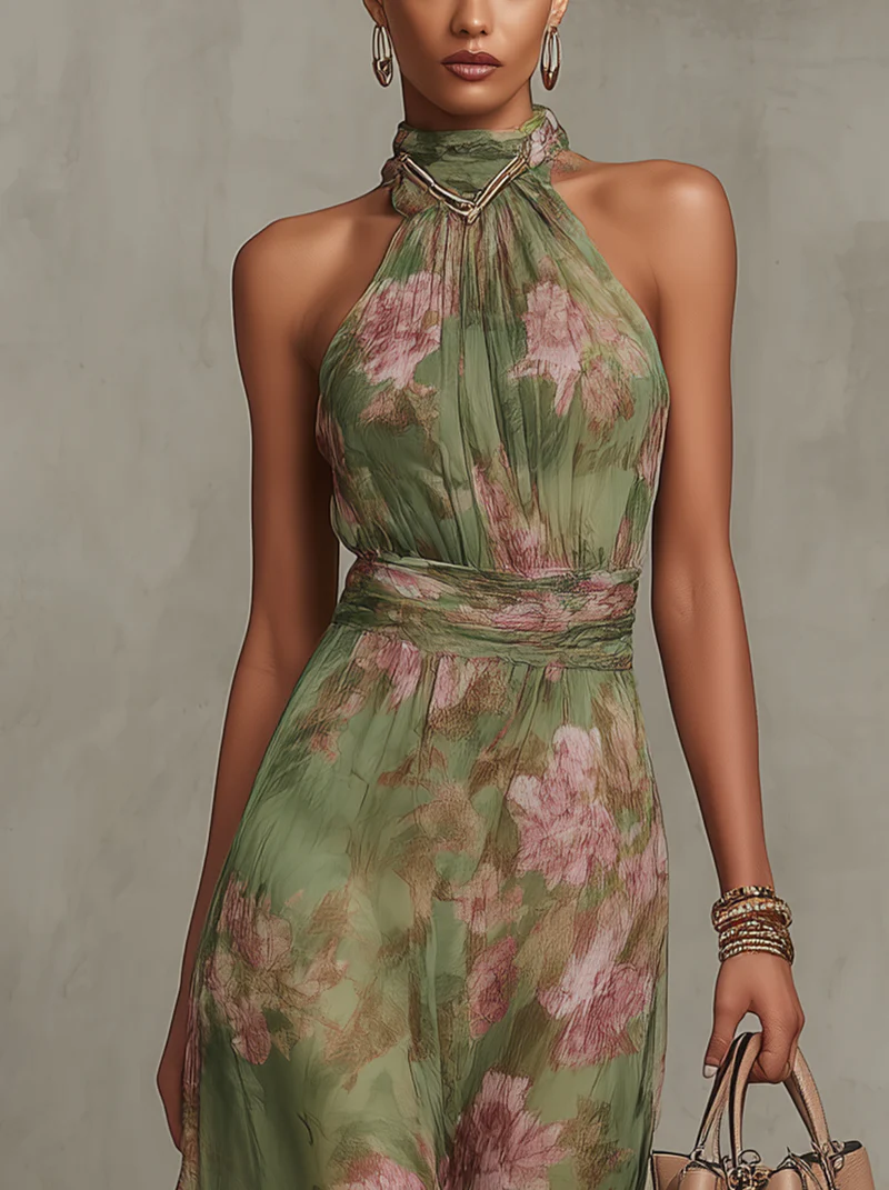 Livia | Kleid mit Blumendruck