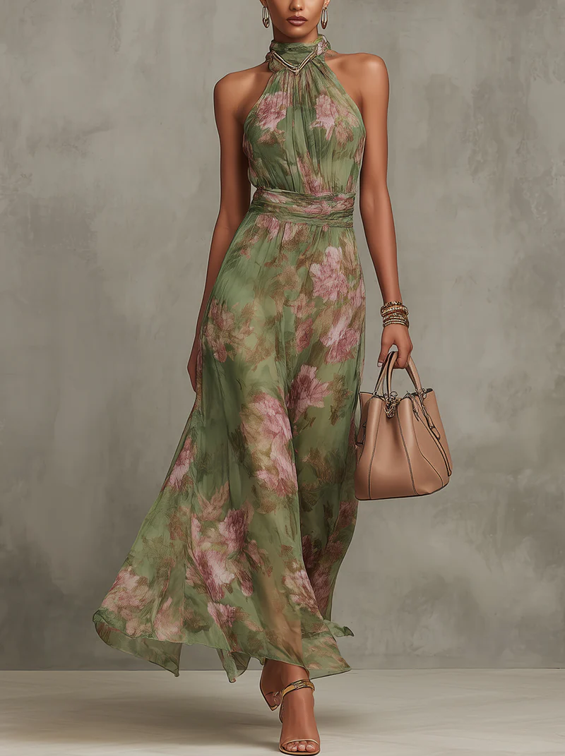 Livia | Kleid mit Blumendruck