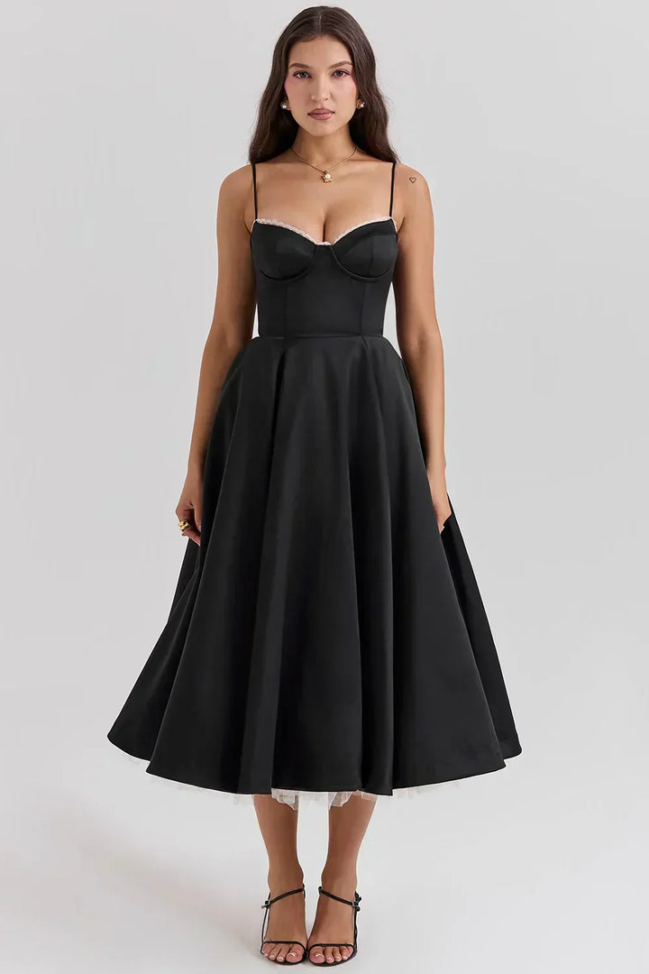 Ariane | Luxuriöses Midikleid