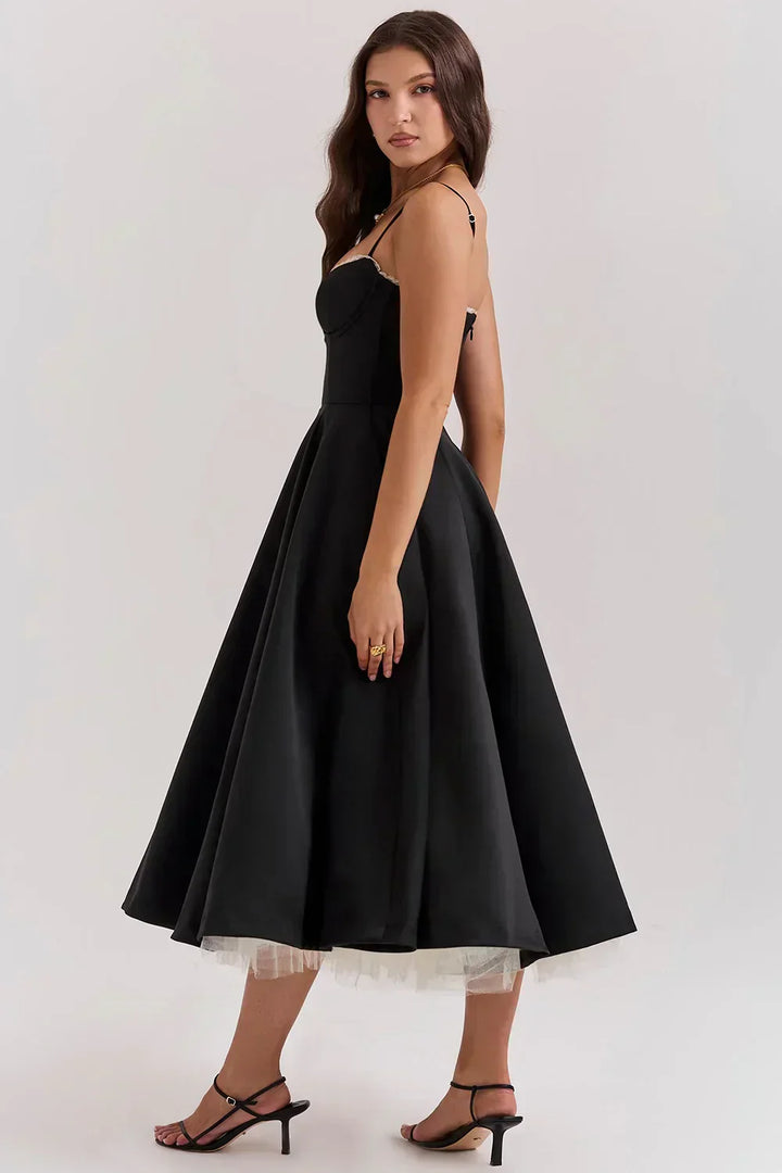 Ariane | Luxuriöses Midikleid
