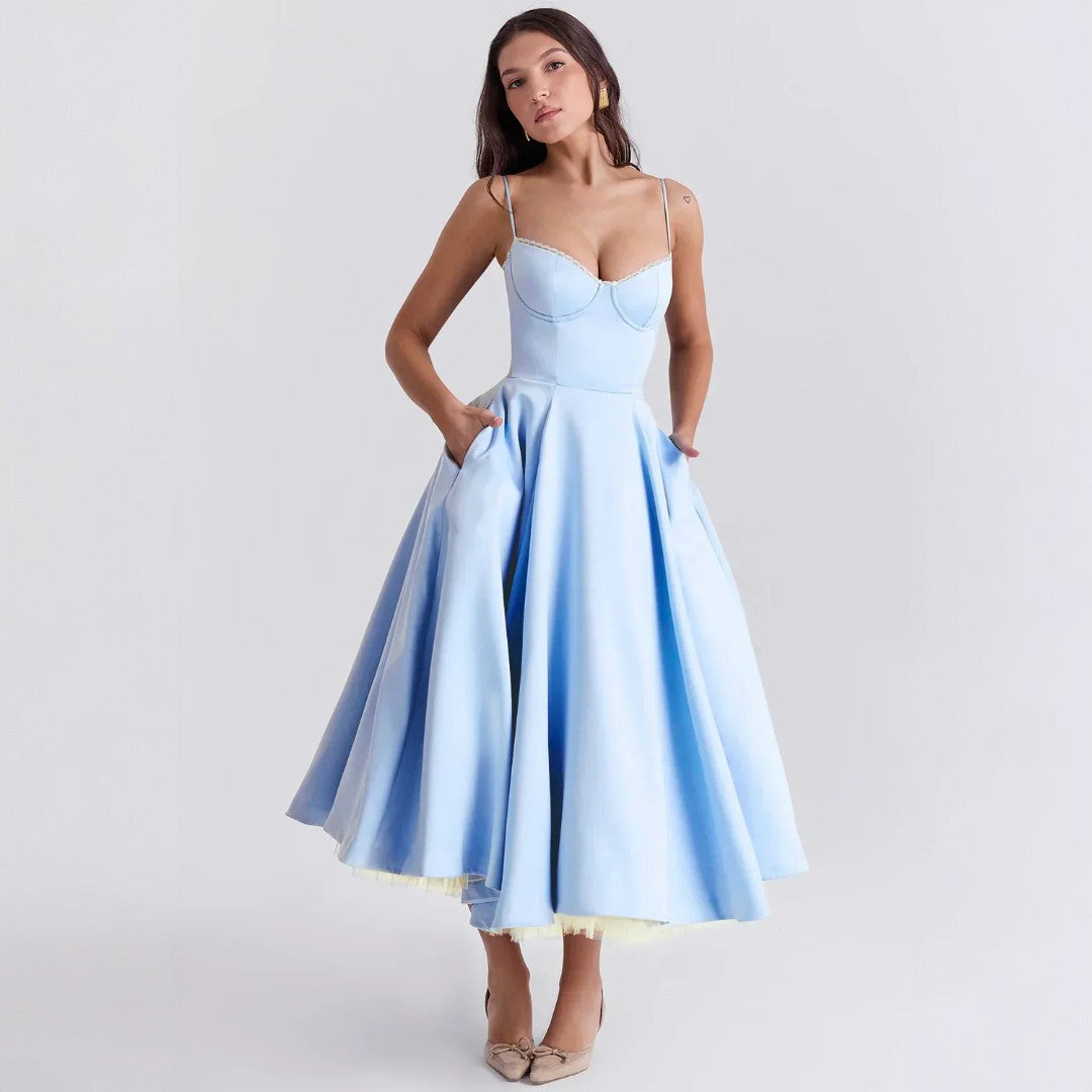 Ariane | Luxuriöses Midikleid