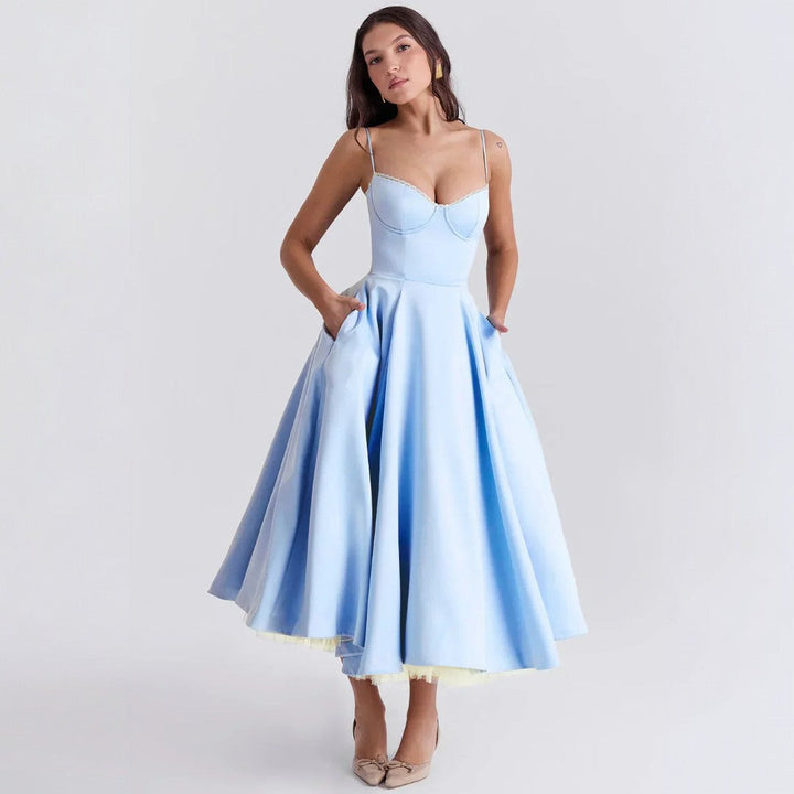 Ariane | Luxuriöses Midikleid