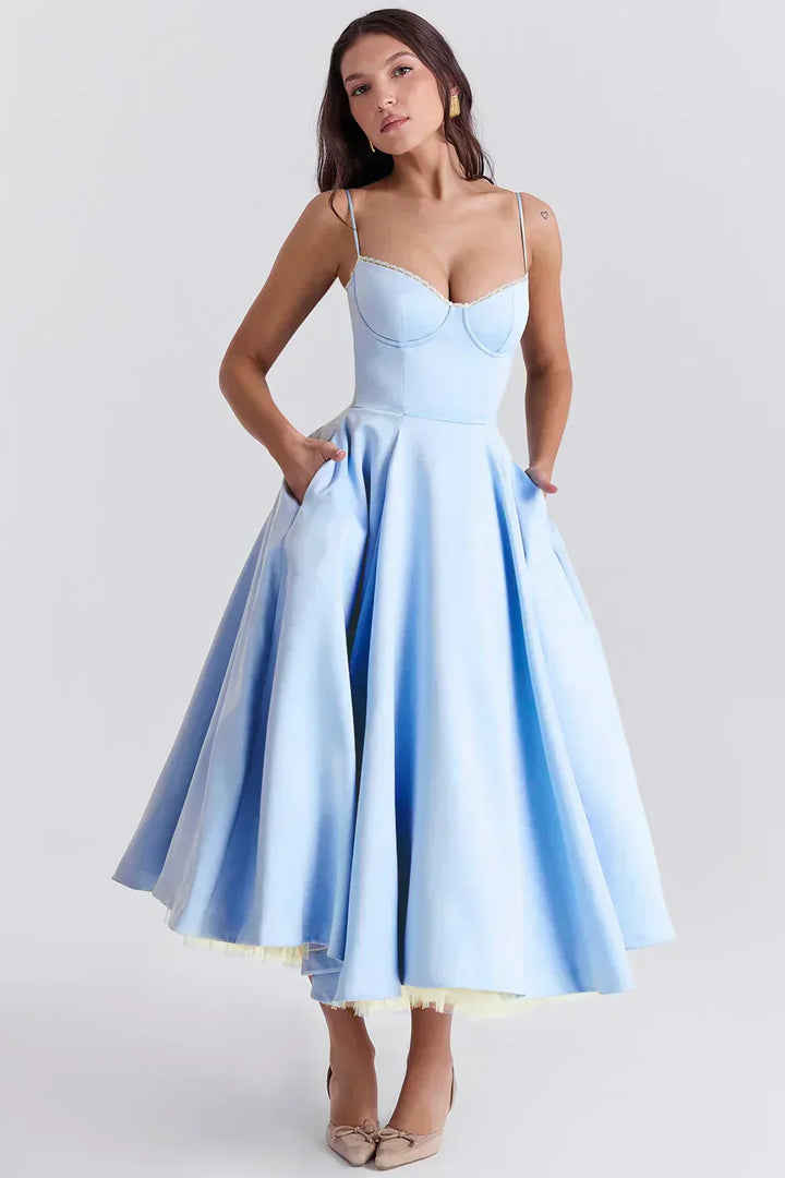 Ariane | Luxuriöses Midikleid