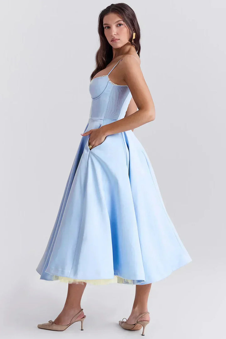Ariane | Luxuriöses Midikleid