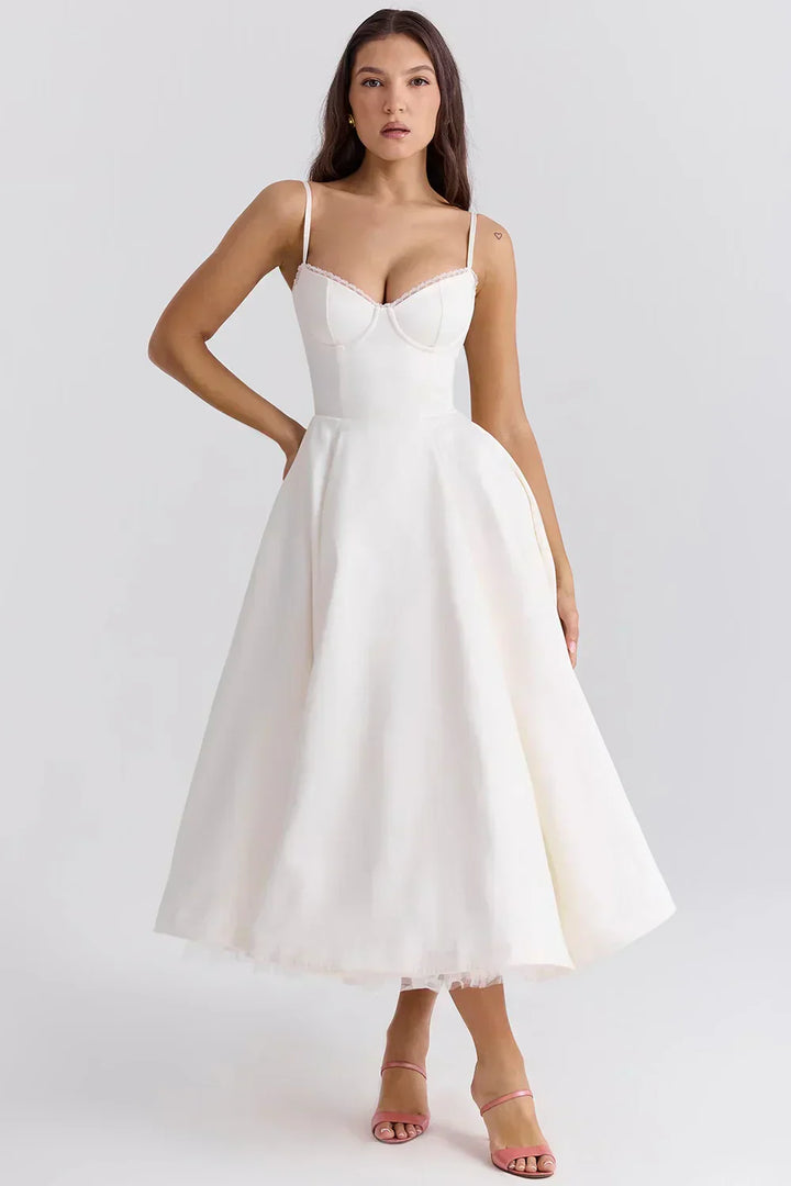 Ariane | Luxuriöses Midikleid