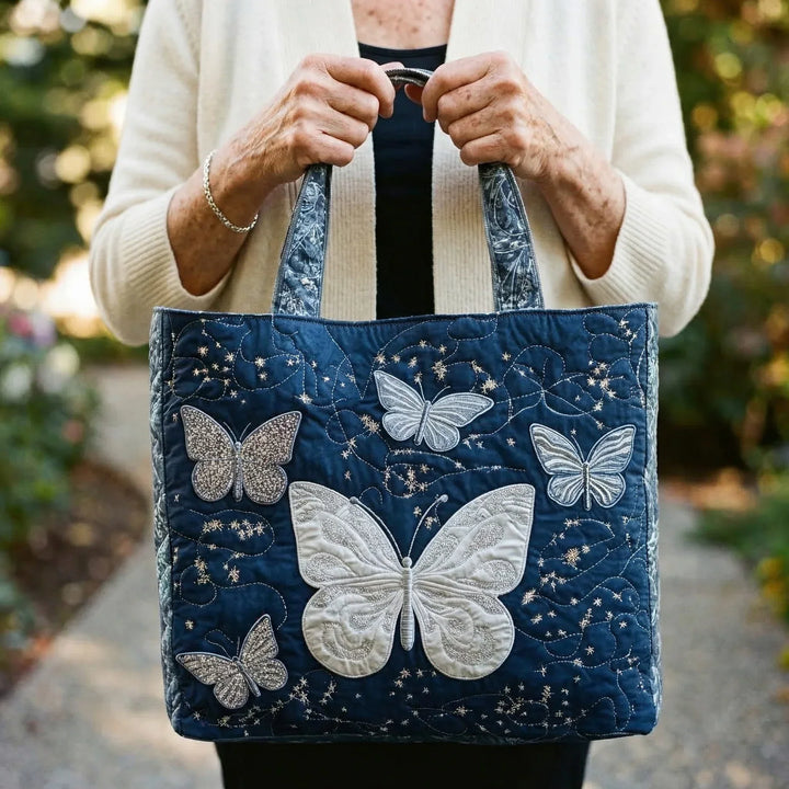 Handwerkstasche – Papillon Silber