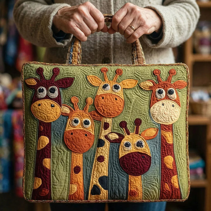 Quilt-Tasche – Giraffen-Design
