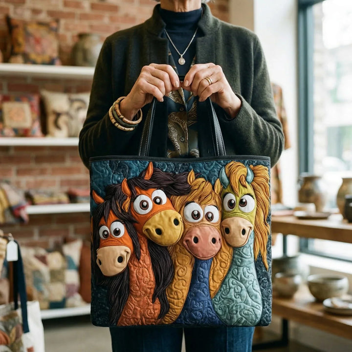 Handwerkstasche – Fröhliches Pony