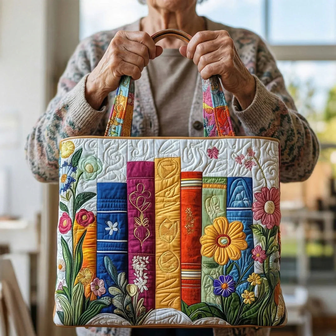 Handwerkstasche – Blumenbibliothek