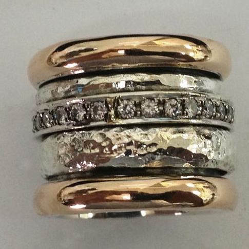 Retro Dreifach-Goldband