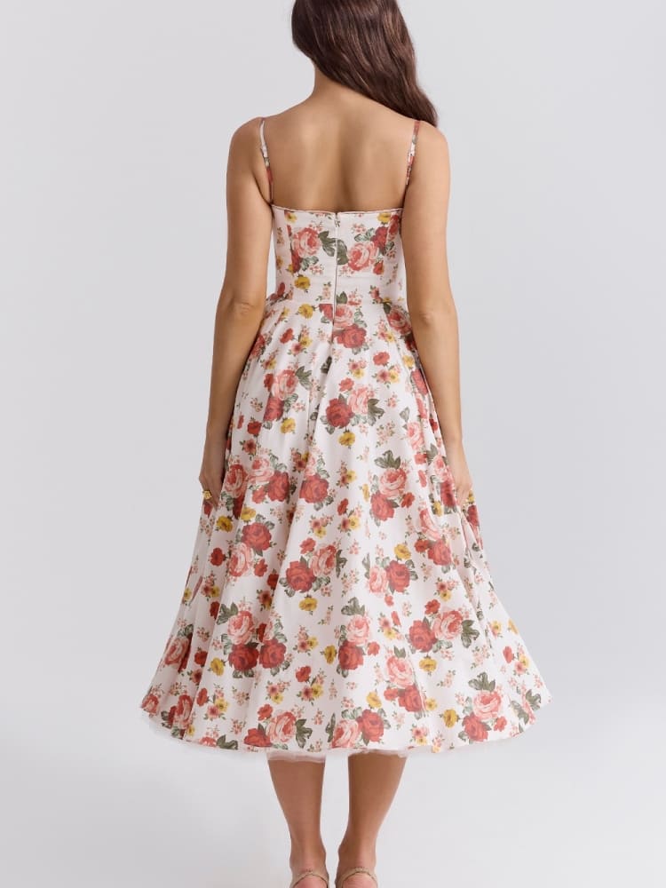 Ariane | Luxuriöses Midikleid