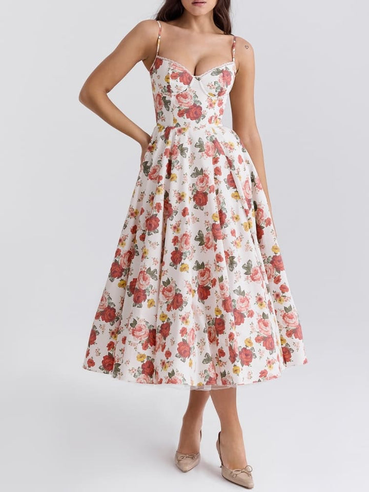 Ariane | Luxuriöses Midikleid