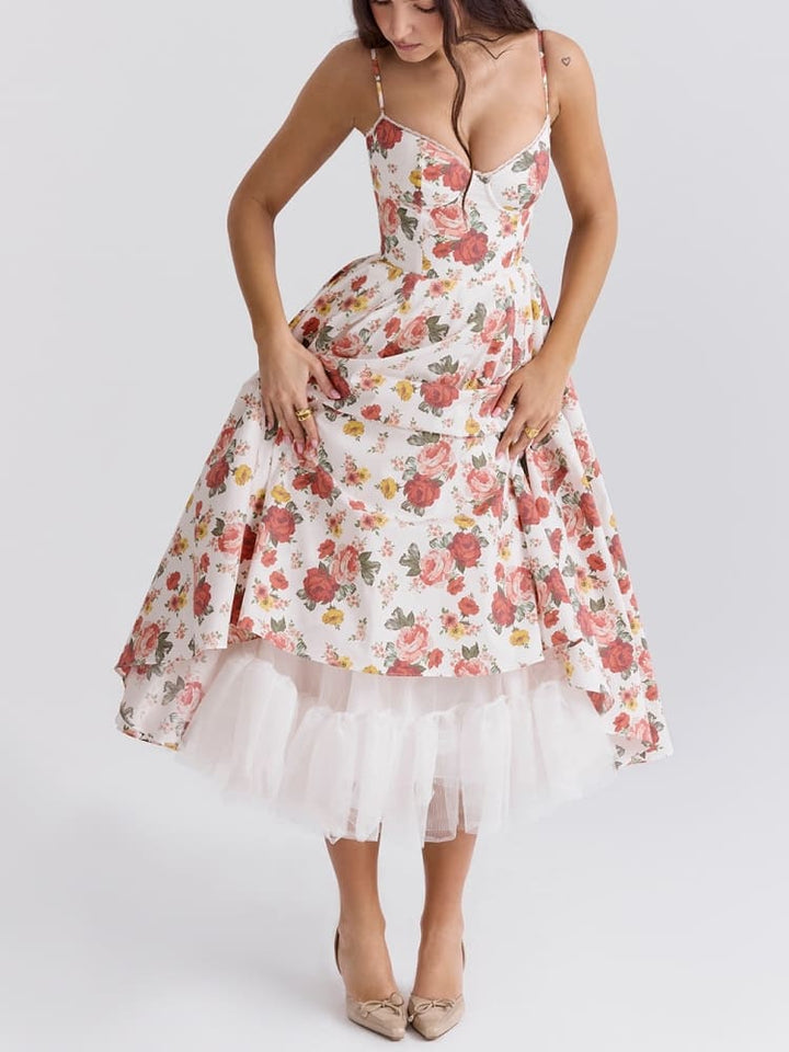 Ariane | Luxuriöses Midikleid