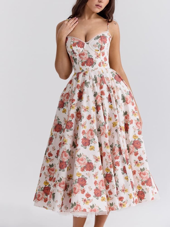 Ariane | Luxuriöses Midikleid
